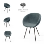 Krzesło KR-501 Ruby Kolory Tkanina City 72 Design Italia 2025-2030
